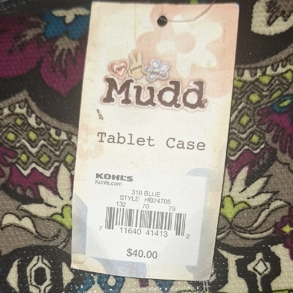 MUDD Multicolor Tablet Case - Picture 4 of 8